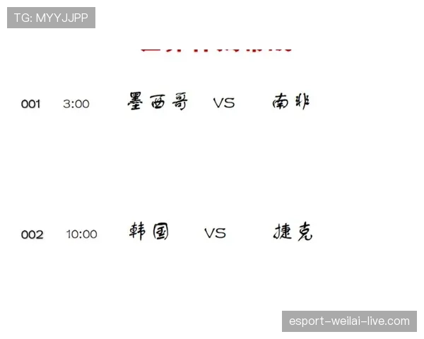 世界杯A组终极预测：墨西哥韩国捷克南非谁能笑到最后